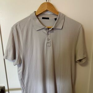 ATM Slim Gray Polo Shirt